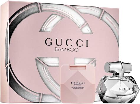 gucci small perfume set|Gucci bamboo gift set sale.